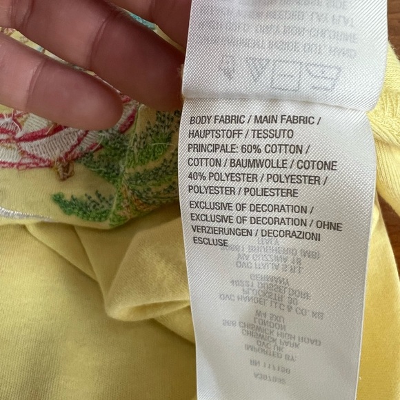 Quacker Factory Button Up T-Shirt Casual Beach Summer Vacation Theme Large - Picture 6 of 9